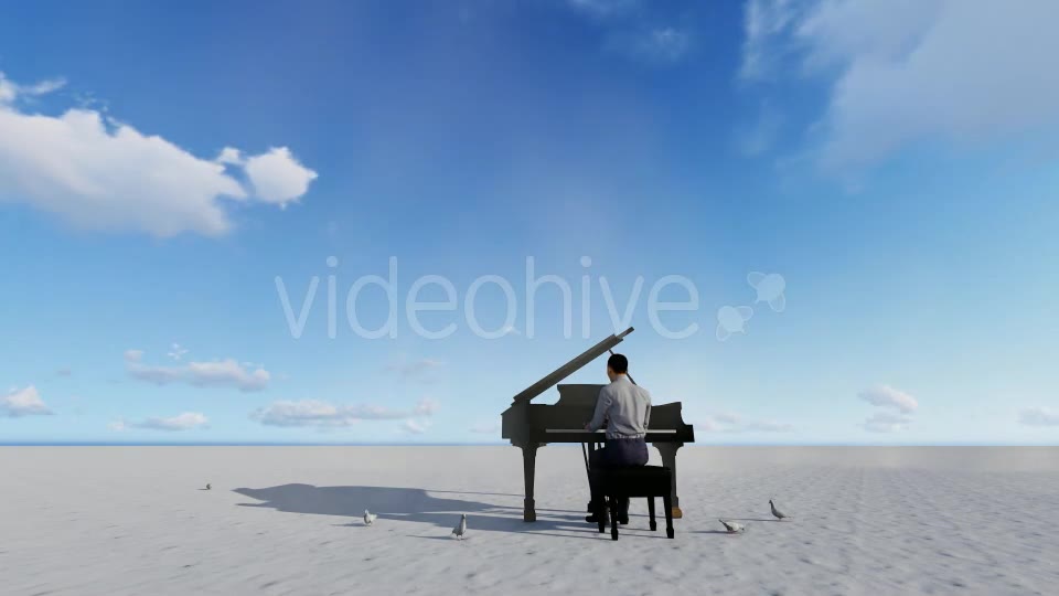 Piano and desert Videohive 19544729 Motion Graphics Image 2