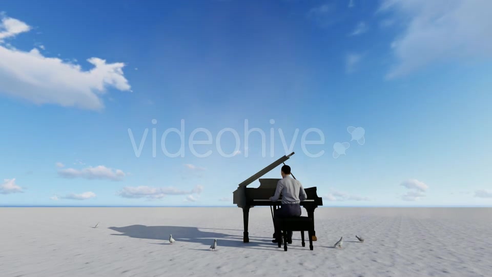 Piano and desert Videohive 19544729 Motion Graphics Image 4