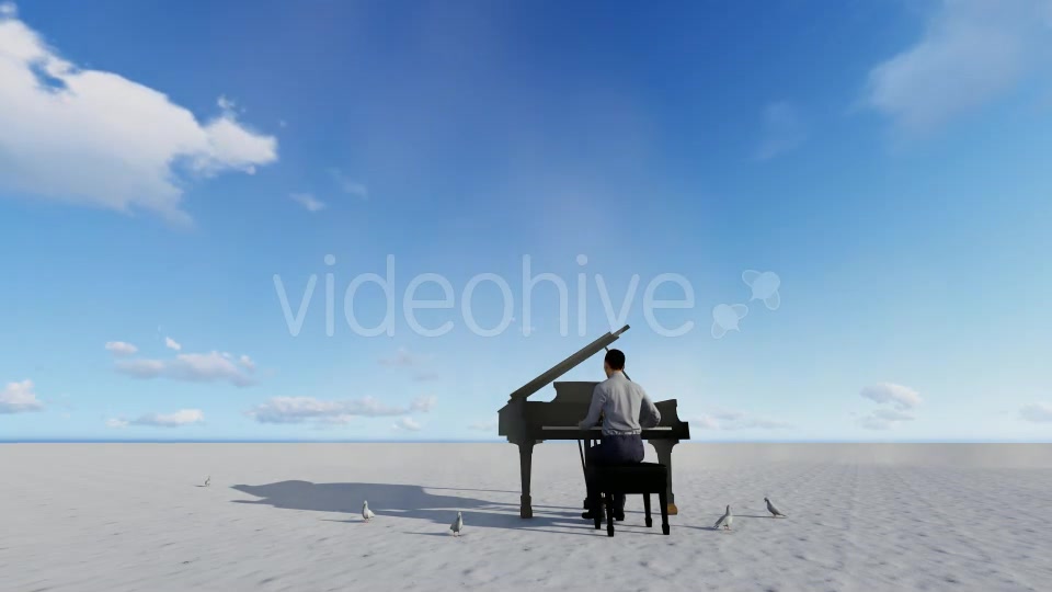 Piano and desert Videohive 19544729 Motion Graphics Image 7