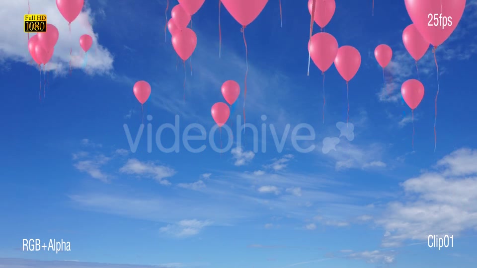 Pink Balloon Transition Videohive 18513702 Motion Graphics Image 3