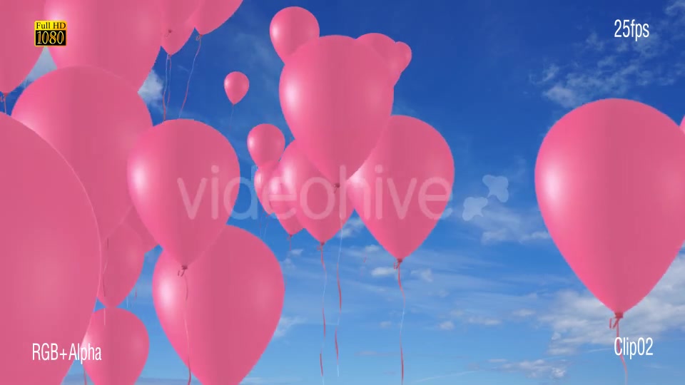 Pink Balloon Transition Videohive 18513702 Motion Graphics Image 7