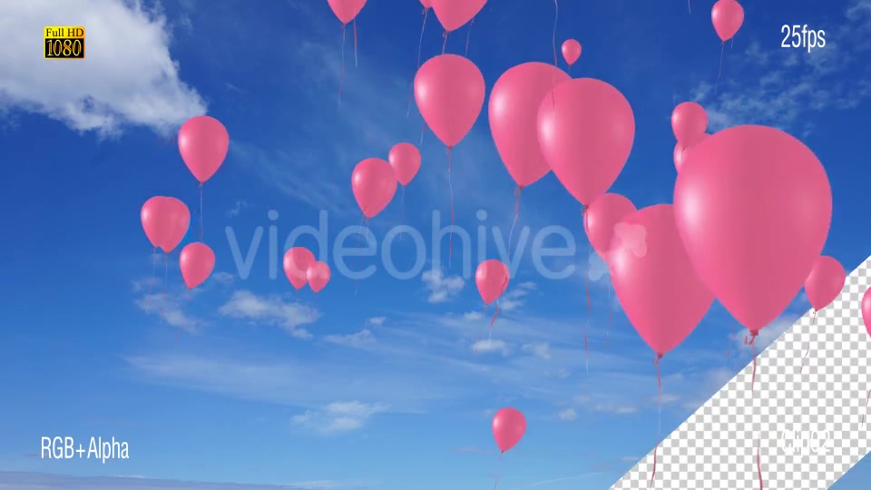 Pink Balloon Transition Videohive 18513702 Motion Graphics Image 8
