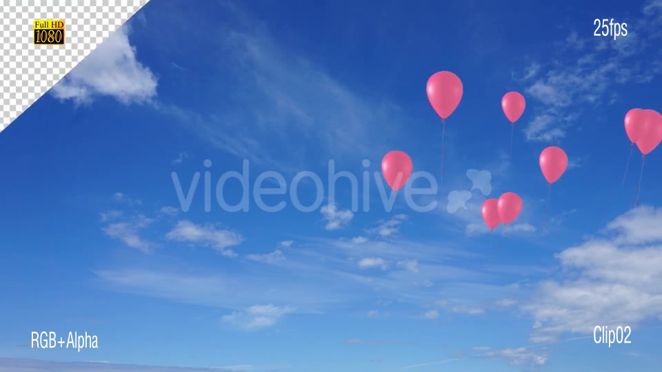 Pink Balloon Transition Videohive 18513702 Motion Graphics Image 9