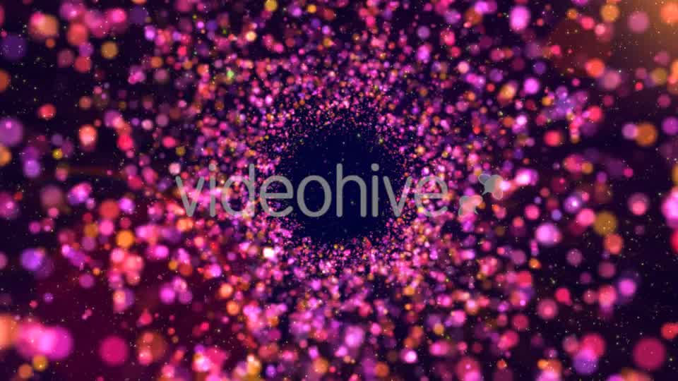 Pink Particles Tunnel Videohive 21206248 Motion Graphics Image 11