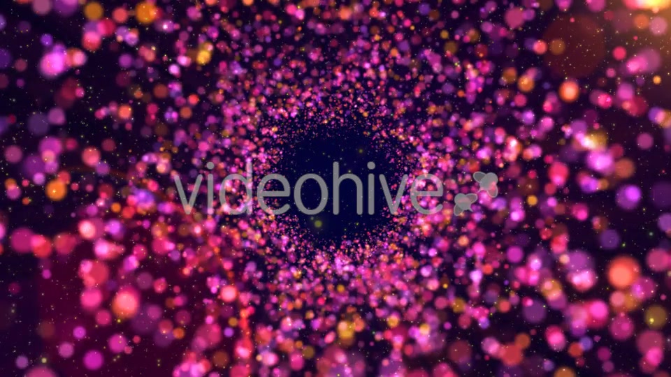 Pink Particles Tunnel Videohive 21206248 Motion Graphics Image 4