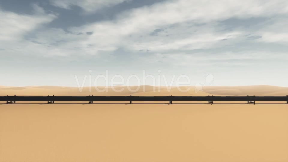 Pipeline Oil Transportation And Desert Aerial View Videohive 19825435 Motion Graphics Image 5