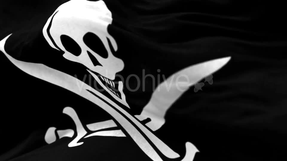 Pirate Flag in the Wind Videohive 20592685 Motion Graphics Image 2