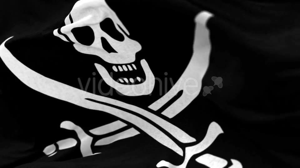 Pirate Flag in the Wind Videohive 20592685 Motion Graphics Image 3