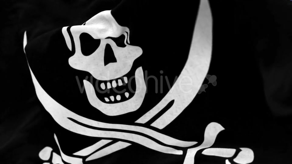 Pirate Flag in the Wind Videohive 20592685 Motion Graphics Image 4
