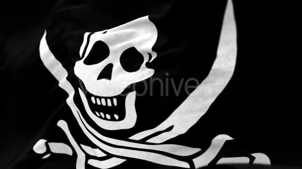 Pirate Flag in the Wind Videohive 20592685 Motion Graphics Image 5