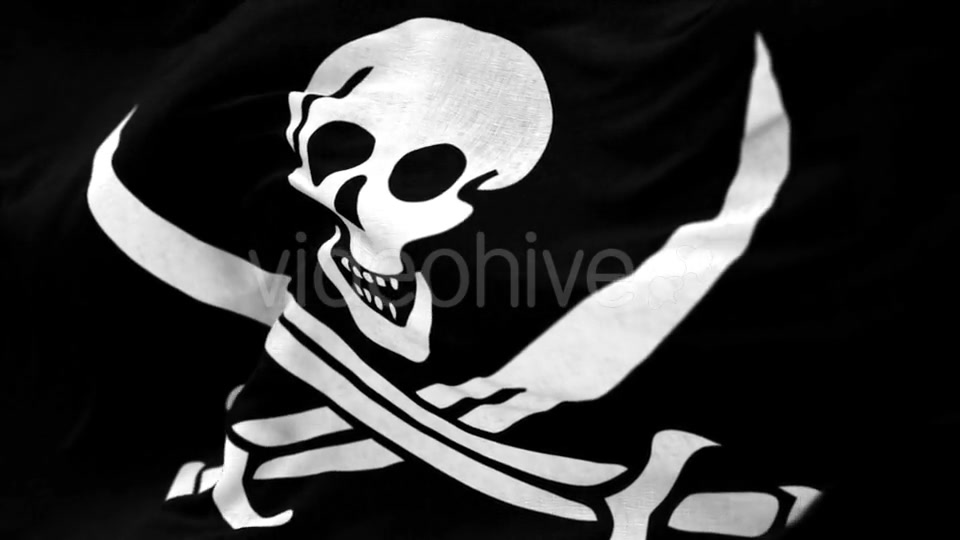 Pirate Flag in the Wind Videohive 20592685 Motion Graphics Image 6