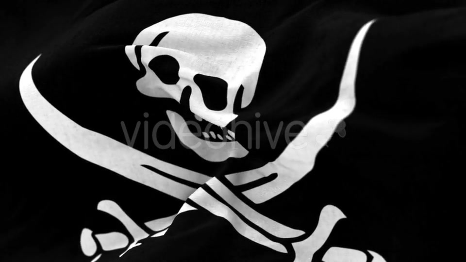Pirate Flag in the Wind Videohive 20592685 Motion Graphics Image 7