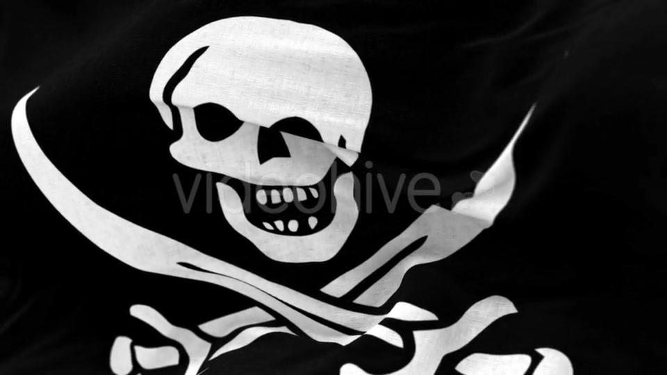 Pirate Flag in the Wind Videohive 20592685 Motion Graphics Image 8