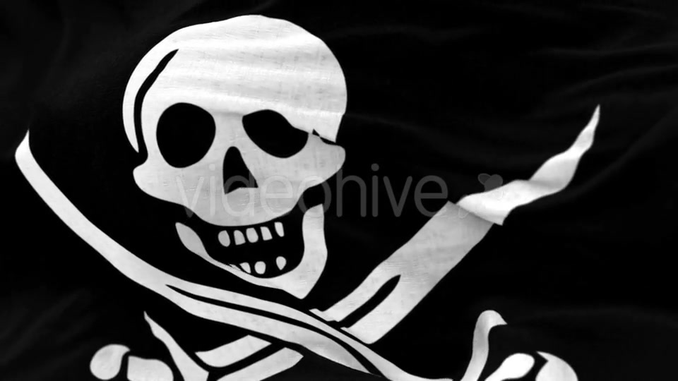 Pirate Flag in the Wind Videohive 20592685 Motion Graphics Image 9