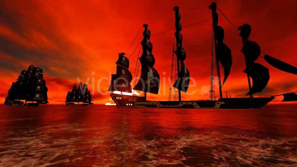 Pirate ship Videohive 19595463 Motion Graphics Image 1