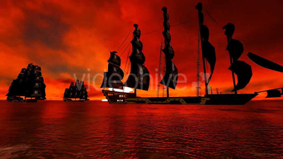 Pirate ship Videohive 19595463 Motion Graphics Image 2