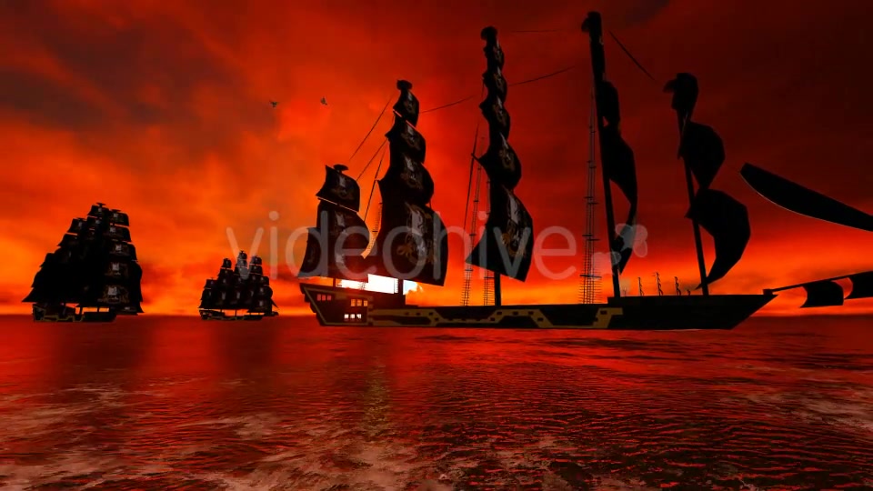 Pirate ship Videohive 19595463 Motion Graphics Image 3