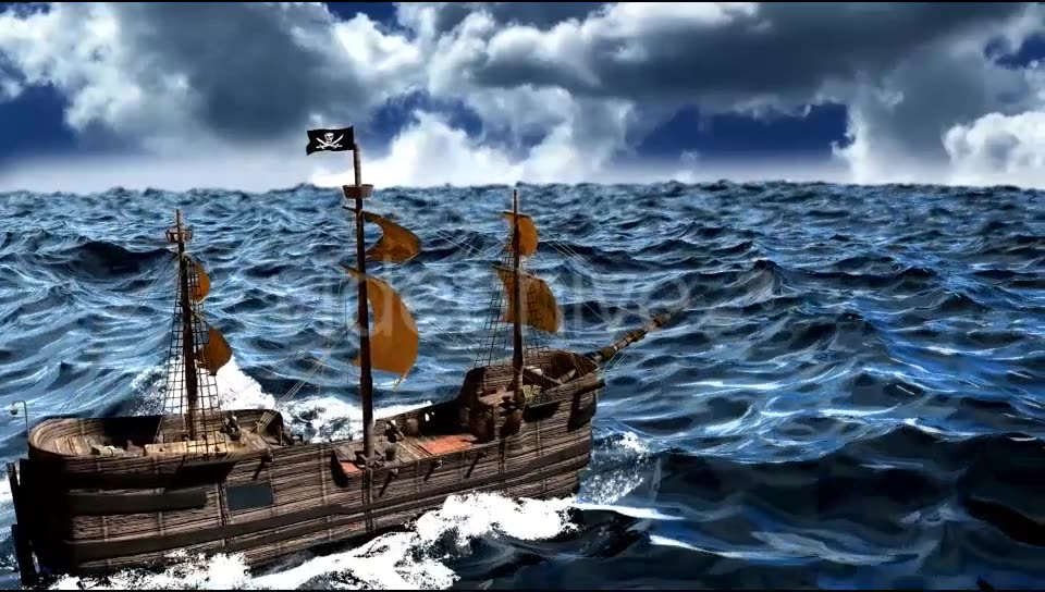 Pirate Ship Videohive 18057695 Motion Graphics Image 3