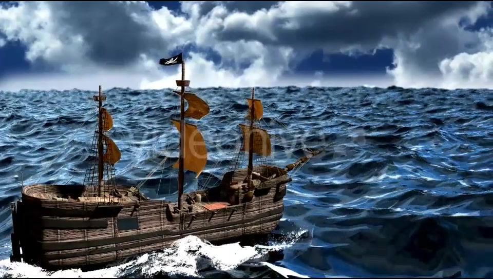 Pirate Ship Videohive 18057695 Motion Graphics Image 4