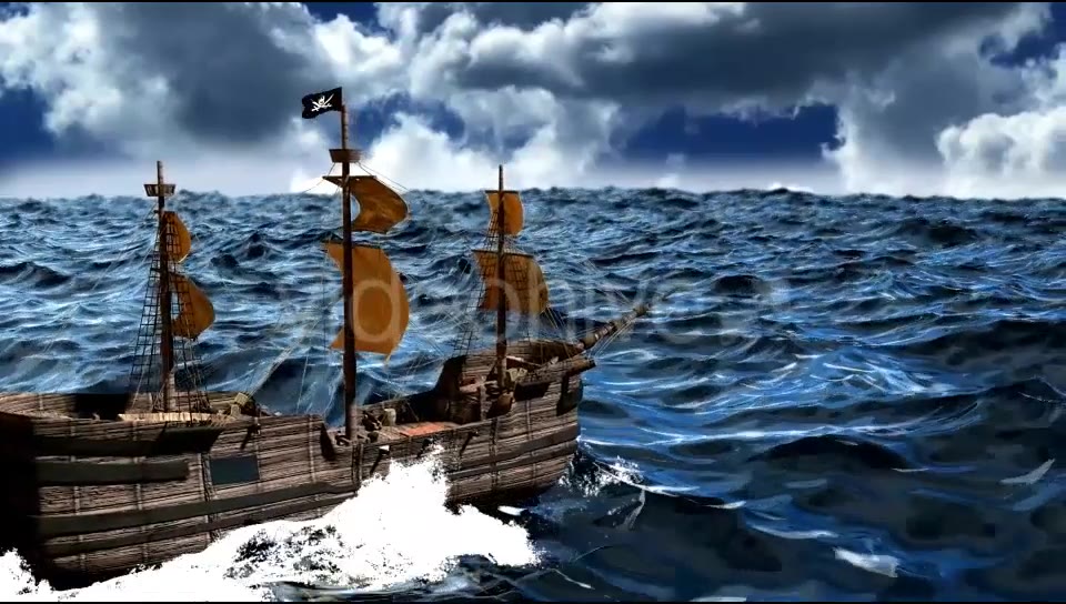 Pirate Ship Videohive 18057695 Motion Graphics Image 5