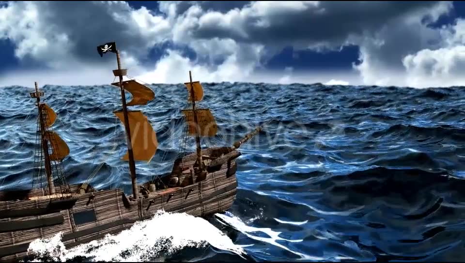 Pirate Ship Videohive 18057695 Motion Graphics Image 6