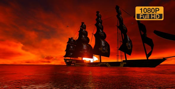 Pirate ships and sunsets - Download Videohive 19595465