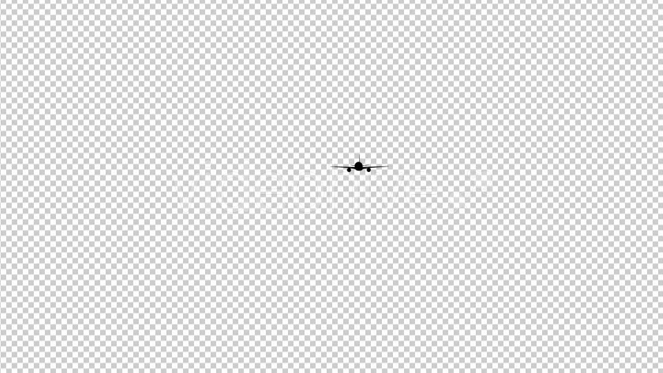 Plane Takes Off Silhouette Videohive 19686160 Motion Graphics Image 2