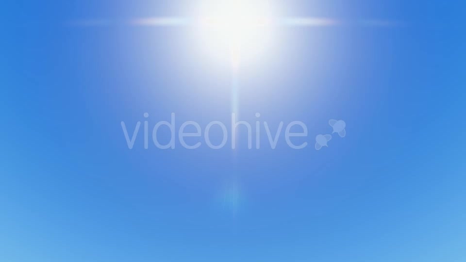 Plane Takes Off Under the Sun Videohive 19451915 Motion Graphics Image 1