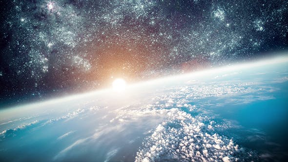 Planet Earth And The Sun - 12833822 Download Videohive