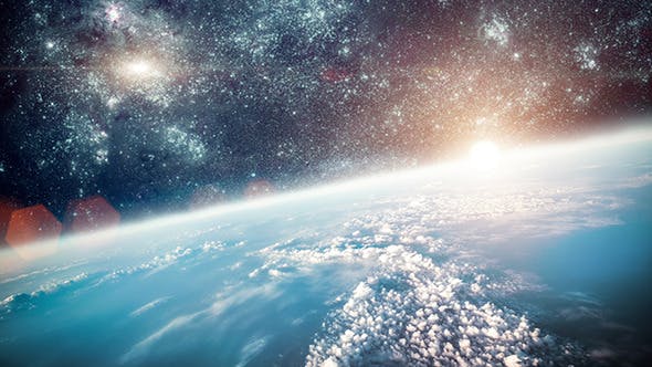 Planet Earth And The Sun - Download 12961929 Videohive