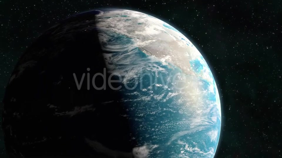 Planet Earth Dawn Breaks Over America Videohive 17307919 Motion Graphics Image 5