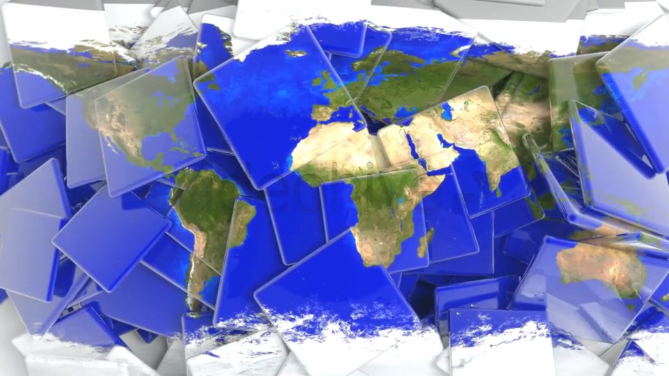 Planet Earth From Tiles Videohive 5020742 Motion Graphics Image 4