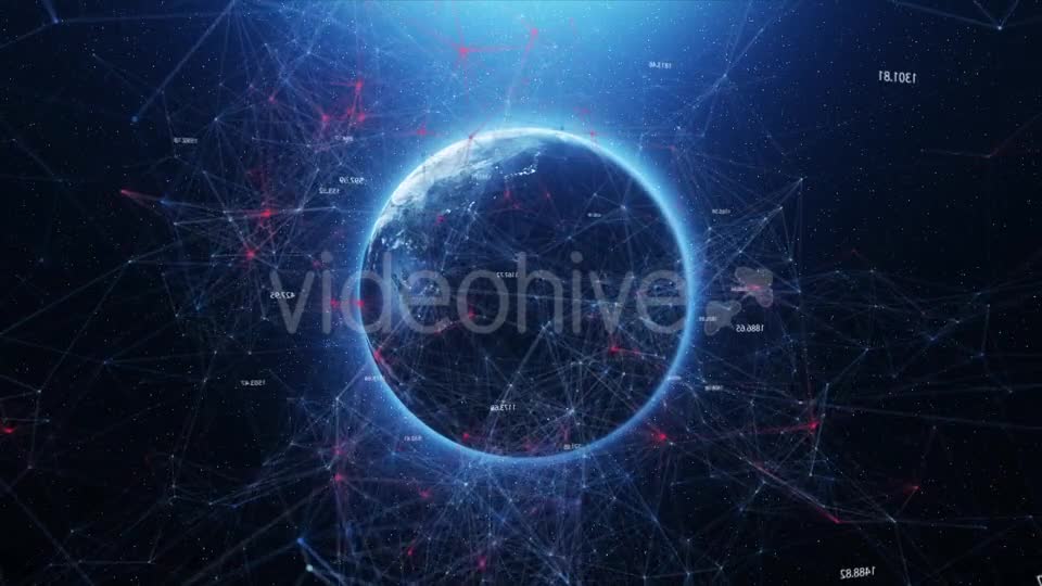 Planet Earth in Space and the Abstract World of Gossip Videohive 20255564 Motion Graphics Image 10