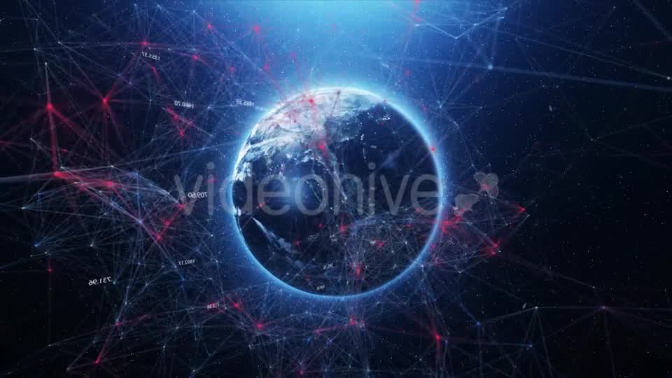 Planet Earth in Space and the Abstract World of Gossip Videohive 20255564 Motion Graphics Image 12