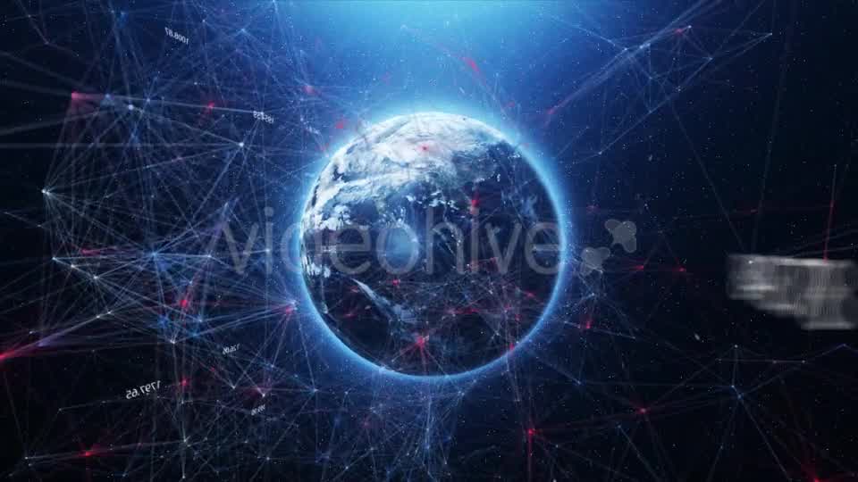 Planet Earth in Space and the Abstract World of Gossip Videohive 20255564 Motion Graphics Image 13