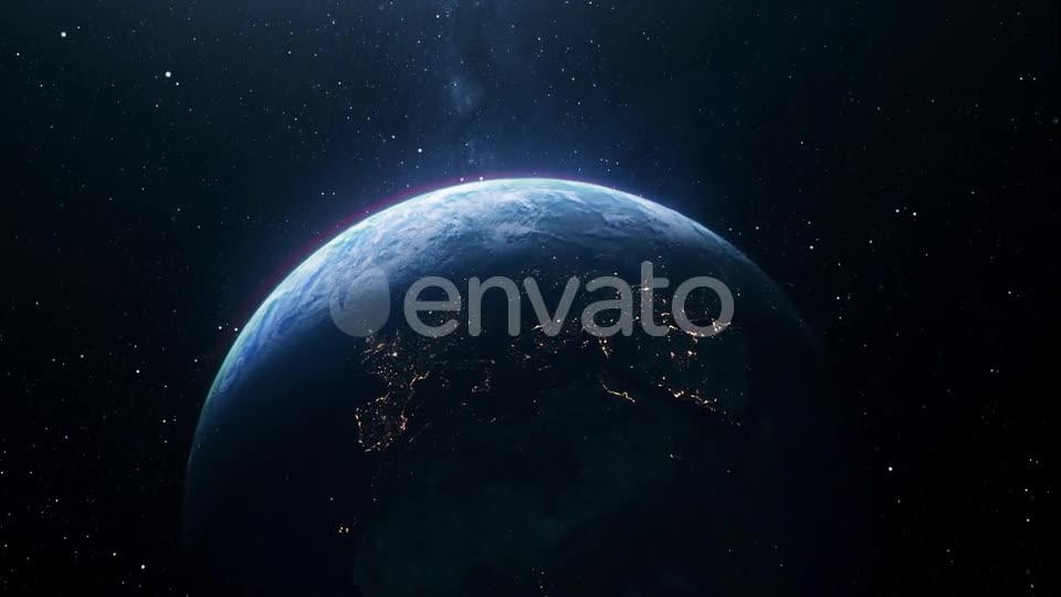 Planet Earth in Space Videohive 25572672 Motion Graphics Image 1