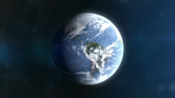 Planet Earth Weather Timelapse from Space - Videohive Download 21385420