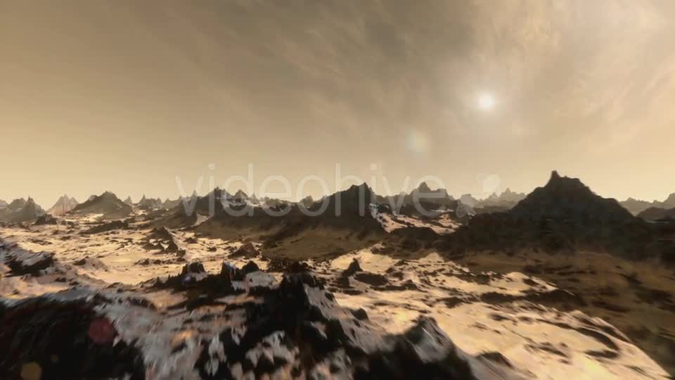Planet Mars Fly Through Videohive 21385602 Motion Graphics Image 1