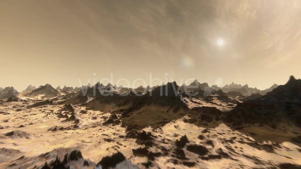 Planet Mars Fly Through Videohive 21385602 Motion Graphics Image 2