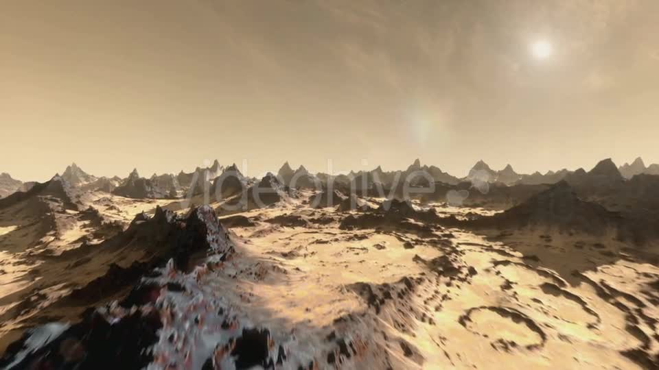Planet Mars Fly Through Videohive 21385602 Motion Graphics Image 9