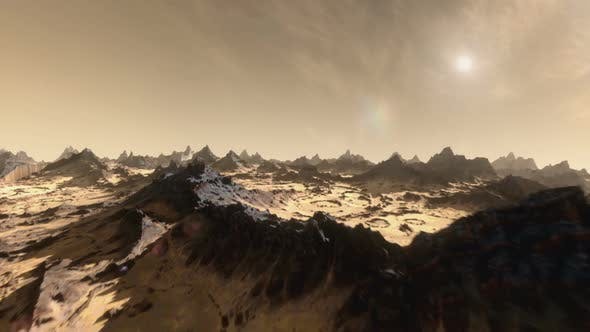Planet Mars Fly Through - 21385602 Download Videohive