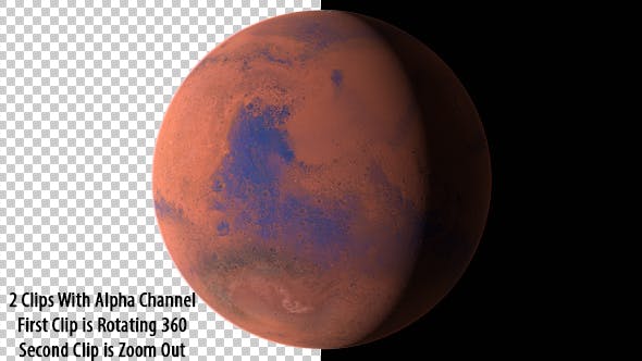 Planet Mars The Red Planet - Videohive Download 17116364