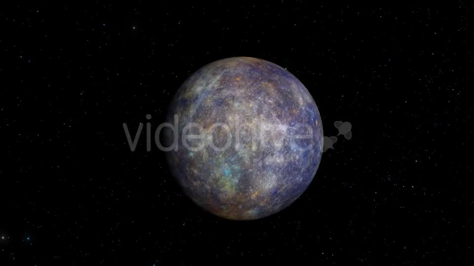 Planet Mercury Background Videohive 20550395 Motion Graphics Image 1