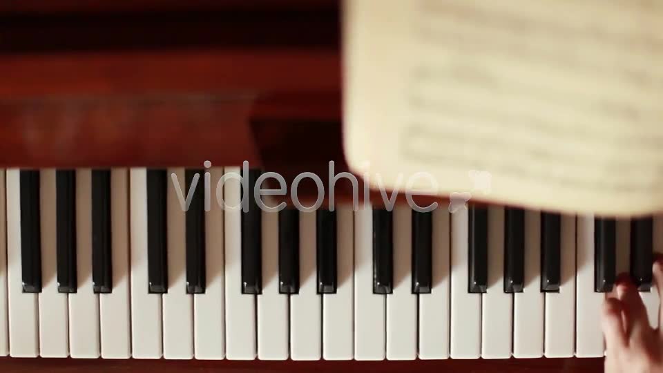 Playing The Piano  Videohive 6684648 Stock Footage Image 2
