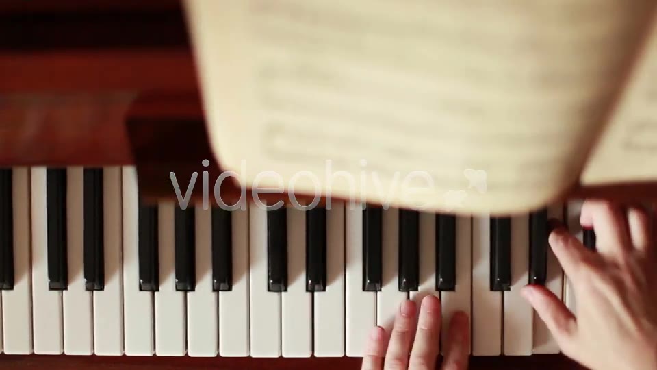 Playing The Piano  Videohive 6684648 Stock Footage Image 3