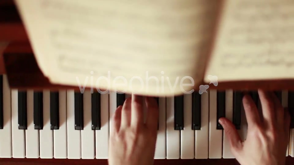 Playing The Piano  Videohive 6684648 Stock Footage Image 4