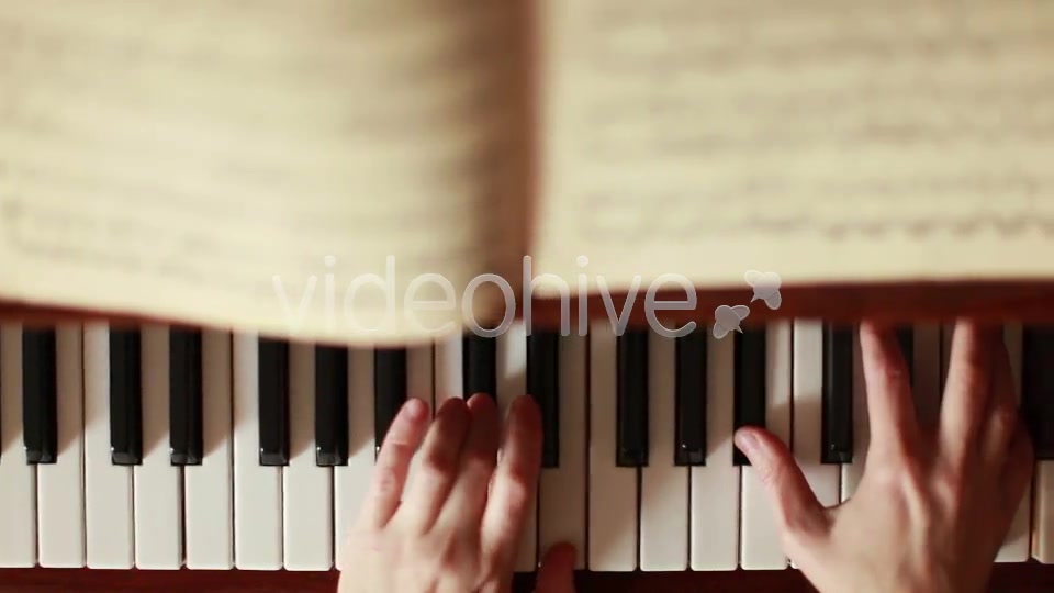 Playing The Piano  Videohive 6684648 Stock Footage Image 5