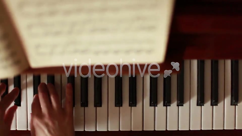 Playing The Piano  Videohive 6684648 Stock Footage Image 7