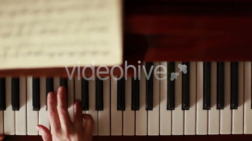 Playing The Piano  Videohive 6684648 Stock Footage Image 8
