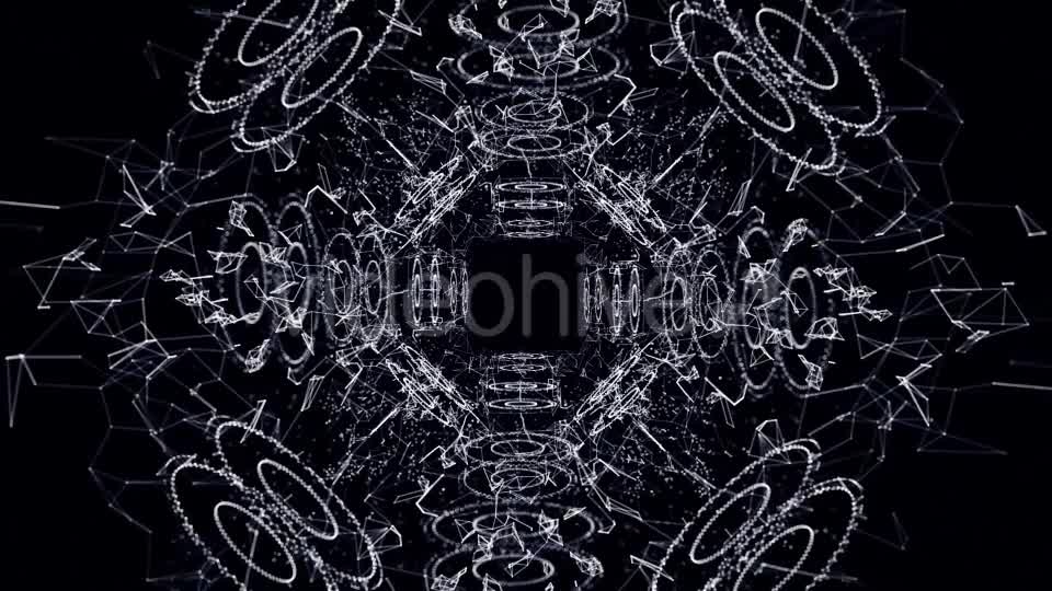Plexus Abstract Black and White Hi Tech Network Videohive 19948159 Motion Graphics Image 8